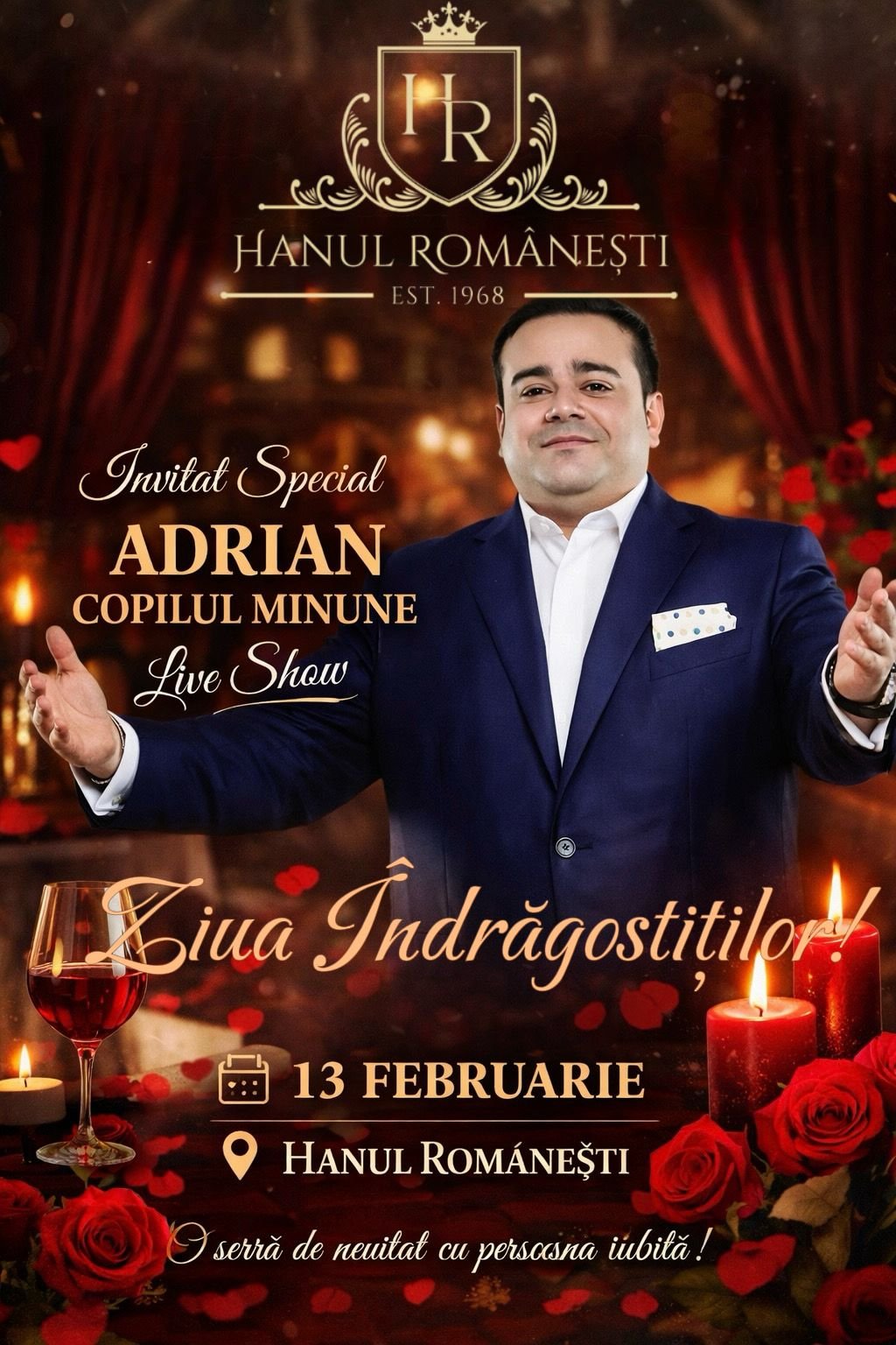 Jean de la Craiova, 28.11.2025 la Hanul Românesc